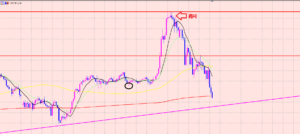 ドル円　利益拡大中で＋３００pips♫