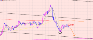 ドル円　天井を付ける（付けた）ポイント♫