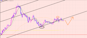 ユーロ円　最も基本的で単純なサイクルは♫
