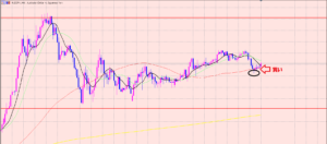 豪ドル円　ポジション変更♫