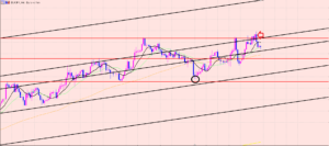 ユーロ円　Wレジポイントまでの上昇♫