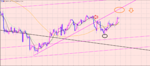 ポンド円　４Hサイクル分析♫