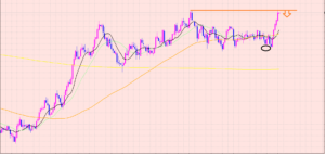 ドル円　短期から下落に注目♡