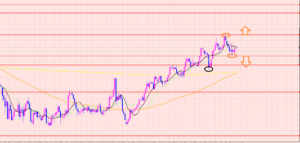 ユーロ円　上下のポイント♡