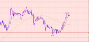 ドル円　レジサポに注目♡