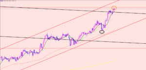 豪ドル円　一応ラインまでは上昇したけど・・・
